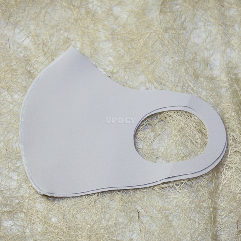 Men Women Fashion Washable Sunscreen Dust Haze Proof Mask Ice silk gray