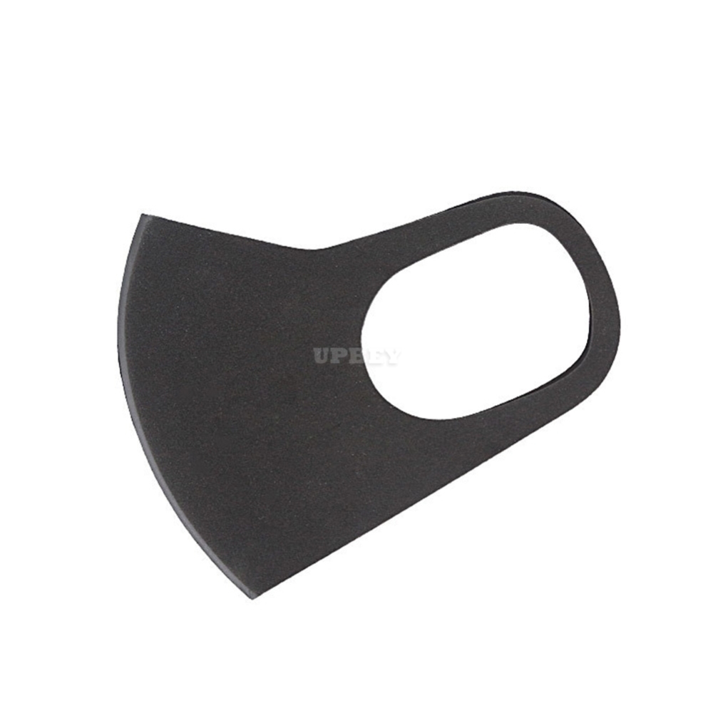 Unisex Anti-Haze Mask Outdoor Sports Windproof Dustproof Breathable Face Mouth Mask  black