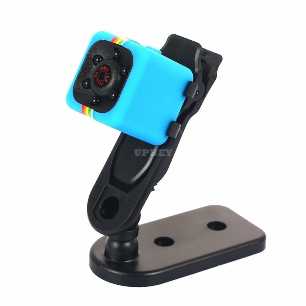 SQ11 Full HD 1080P Mini Car DV DVR Camera Dash Cam with IR Night Vision - All Black