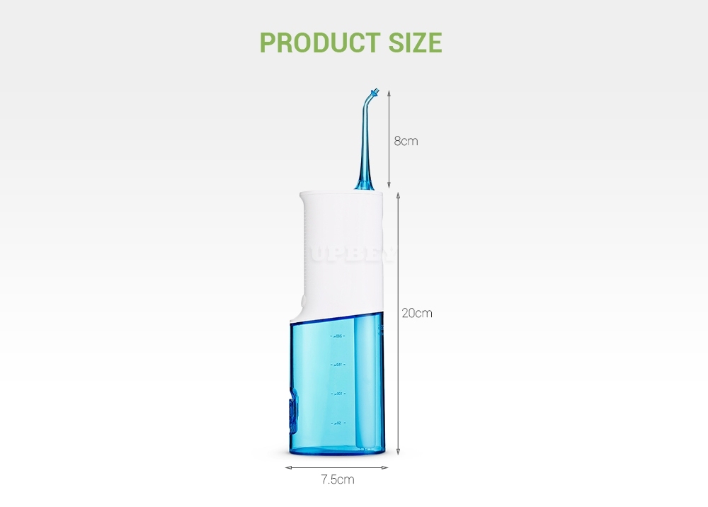 Xiaomi SOOCAS W3 Oral Irrigator Portable Water Dental Flosser Water Jet Cleaning Tooth Denture Cleaner Teeth Brush Blue