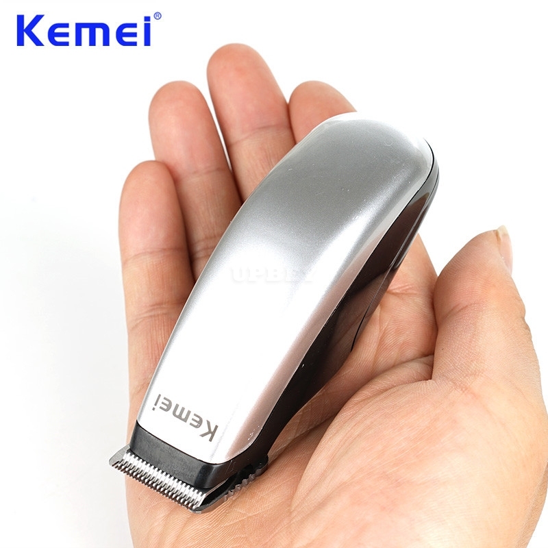 Mini Electric Hair Clipper Mini HairTrimmer Cutting Machine Beard Barber Razor for Men Silver