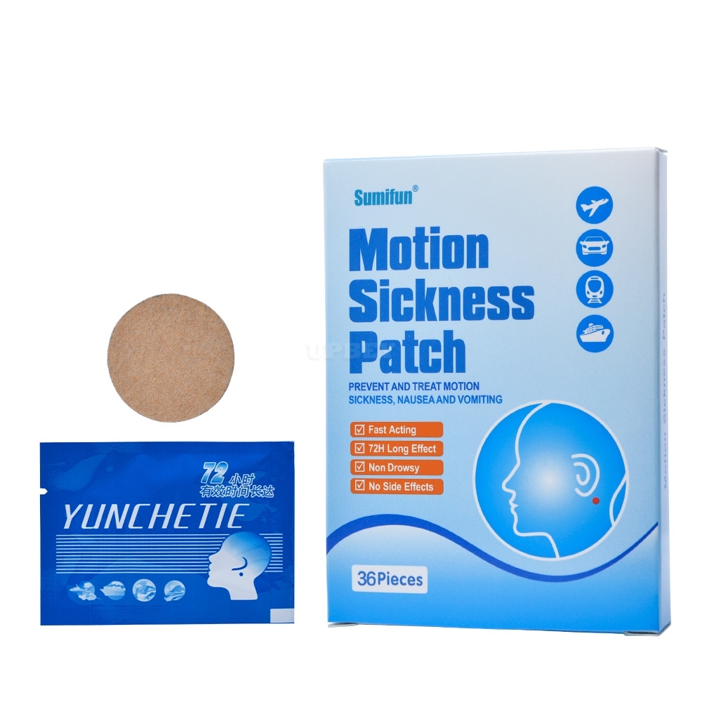 Anti Car Motion Sickness Patch Relieve Dizziness Traveling Driving Health Care Plaster Stickers 36PCS/Set