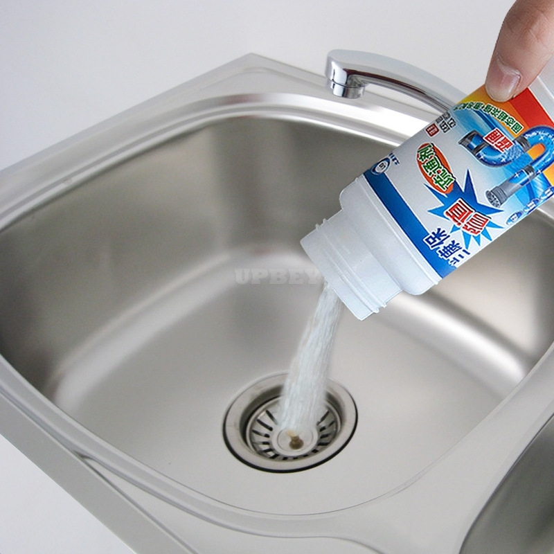 Sink Drain Cleaner Toilet Pipe Cleaner Pipe Dredging Agent Sewer Toilet Dredge Drain Cleaner Bathroom Drain Cleaner 110G