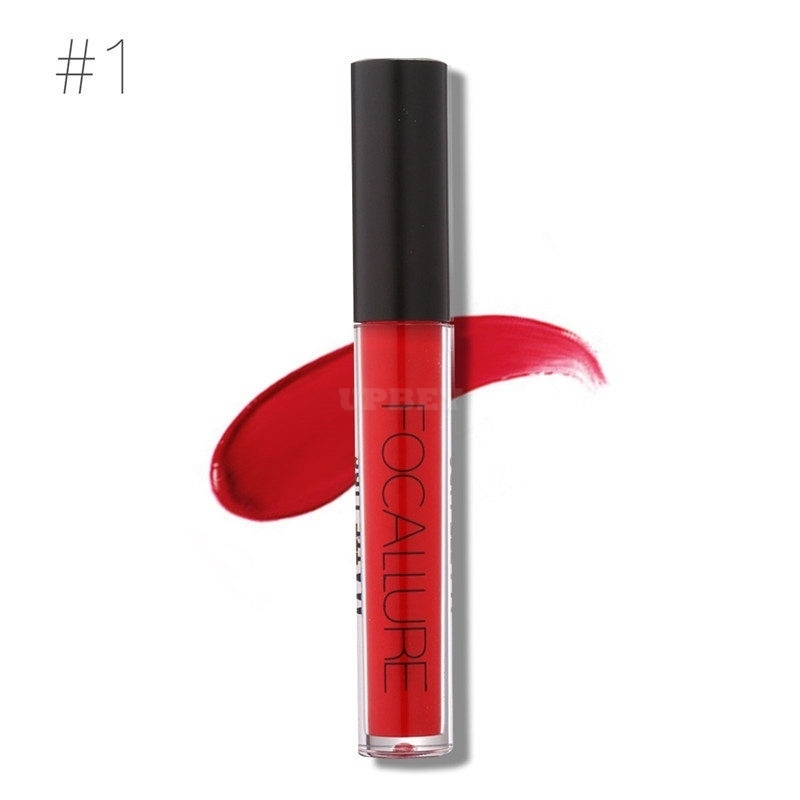 Metallic Matte Vivid Color Non-Stick No fading Waterproof Durable Lip GlossF8D0