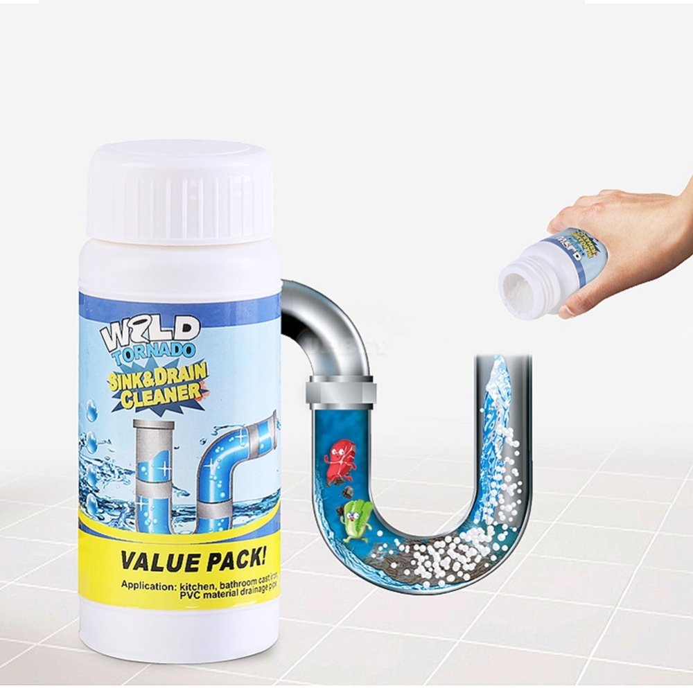 Pipe Dredging Agent Powerful Sink Drain Cleaner for Kitchen Sewer Toilet Brush Closestool Clogging Cleaning Tools 110g
