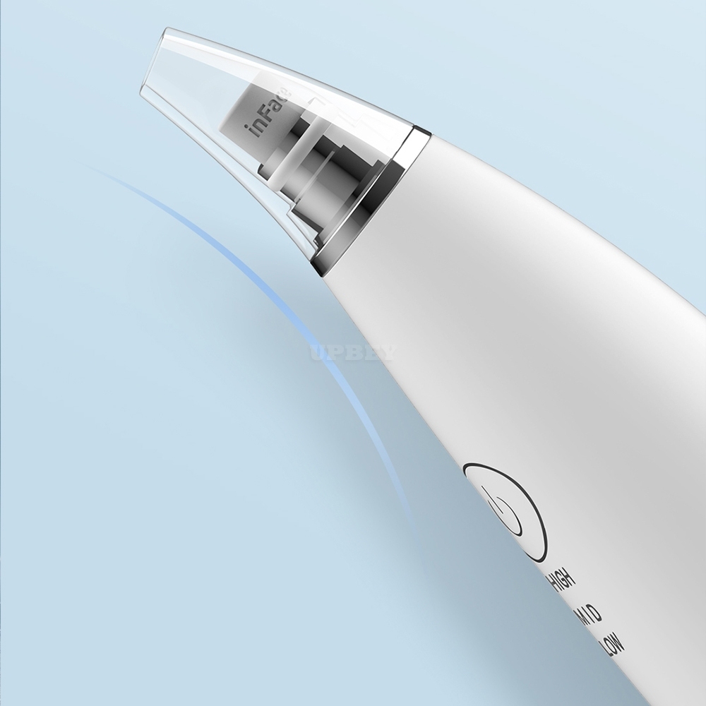Xiaomi InFace Electric Blackhead Remover Vacuum Suction Dermabrasion Acne Pore Peeling Face Clean Facial Skin Care Beauty Tools Silver