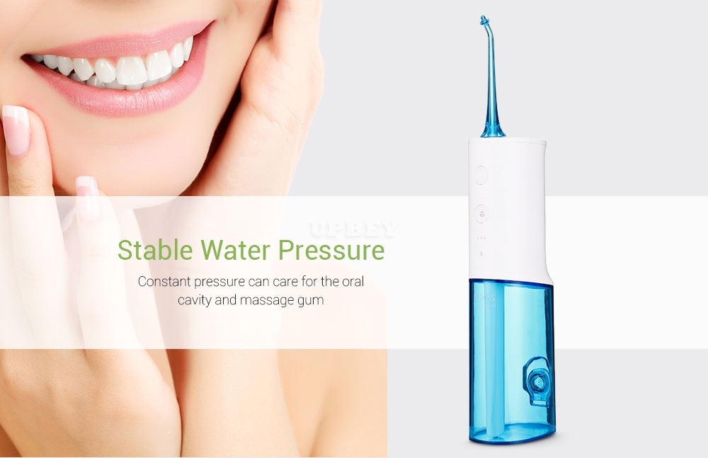 Xiaomi SOOCAS W3 Oral Irrigator Portable Water Dental Flosser Water Jet Cleaning Tooth Denture Cleaner Teeth Brush Blue