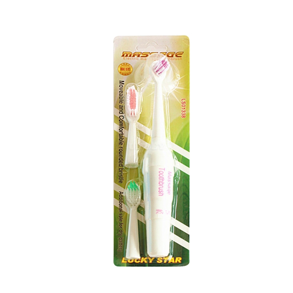 Kids Electric Toothbrush Rotary Non-slip Waterproof Electric Toothbrush With 2 Extra Heads Brush Toothbrush Oral Toothbrush Care