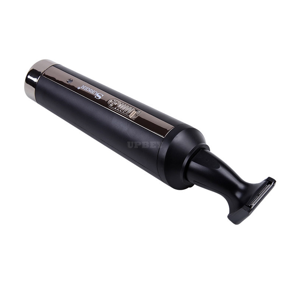 Surker Sk-217 4 In 1 Multi-Function Trimmer Waterproof Rechargeable Shaver Nose Hair Styling Knife Corner black_EU plug