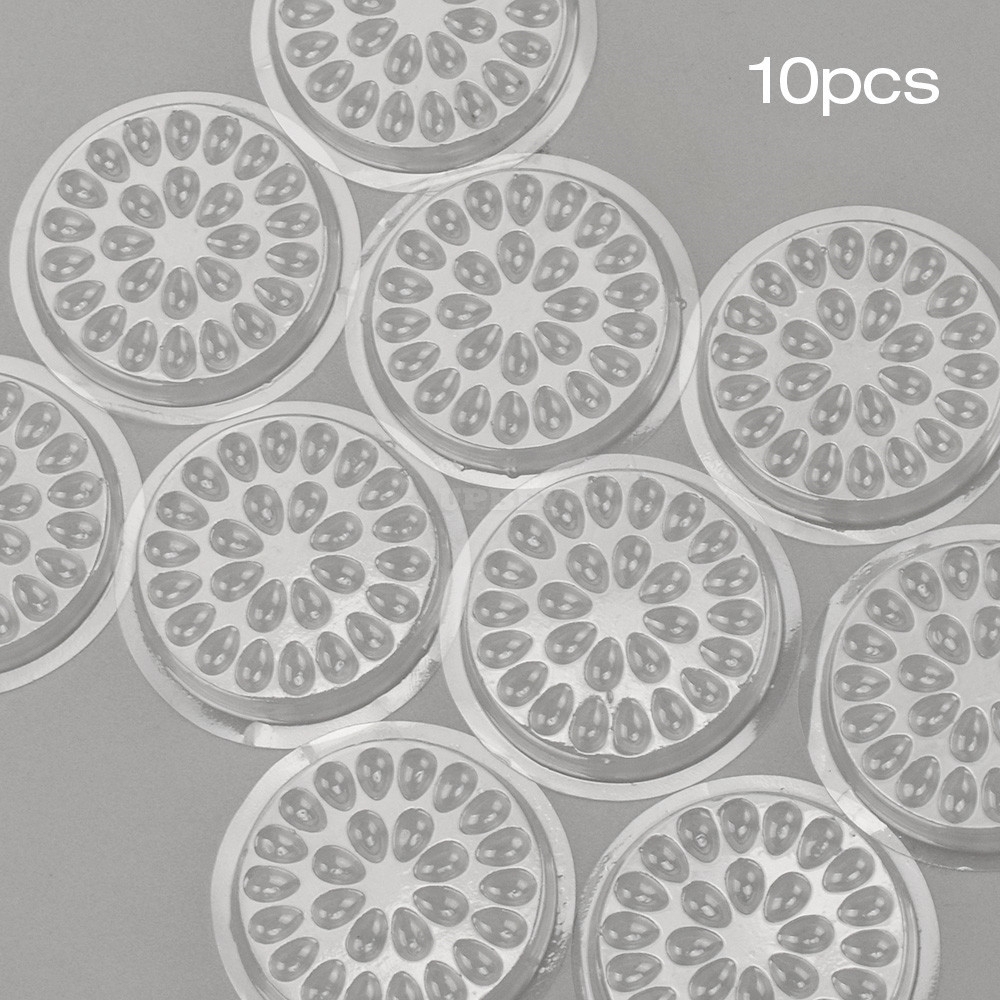 10 Pcs Plastic Gasket Extension Tray Adhesive Pallet Convenient Assistant Stand Grafting Eyelash Glue Holder Pad Flower Shape 10pcs