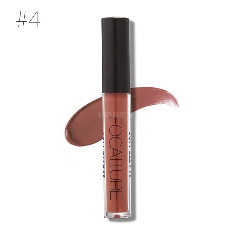 Metallic Matte Vivid Color Non-Stick No fading Waterproof Durable Lip GlossF8D0