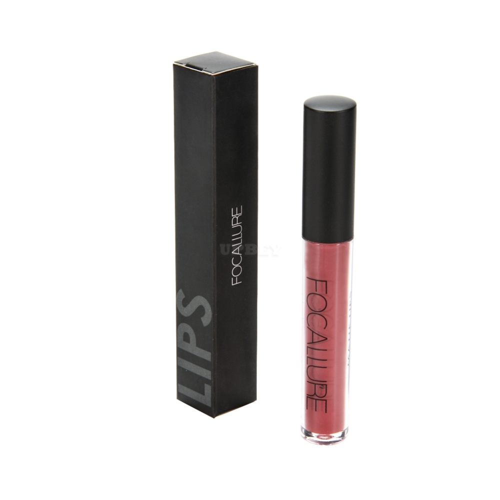 Metallic Matte Vivid Color Non-Stick No fading Waterproof Durable Lip GlossF8D0