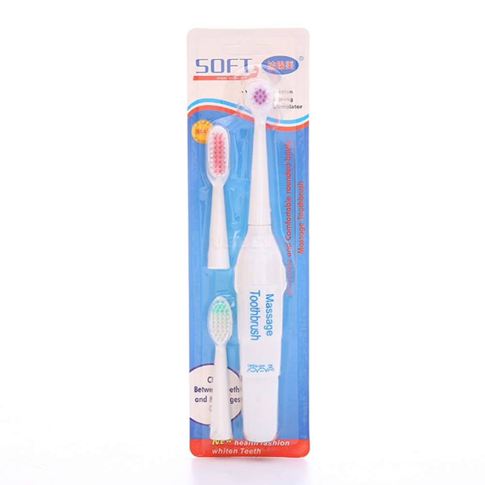 Kids Electric Toothbrush Rotary Non-slip Waterproof Electric Toothbrush With 2 Extra Heads Brush Toothbrush Oral Toothbrush Care