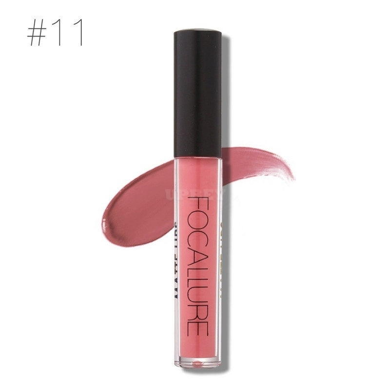 Metallic Matte Vivid Color Non-Stick No fading Waterproof Durable Lip GlossF8D0