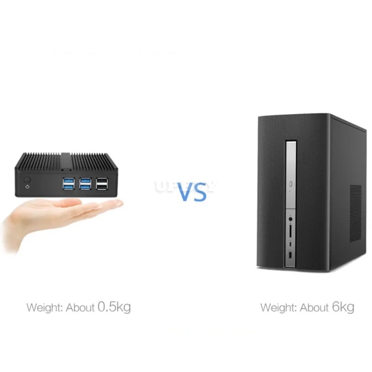 XCY-X30 Mini Computer i3 i5 i7 SSD HD Graphics Wifi Desktop PC Gaming Office USB 3.0 Win 10 HDMI LAN VGA