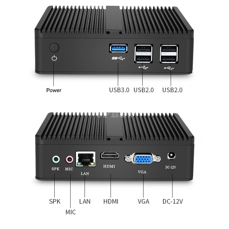 XCY-X30 Mini Computer i3 i5 i7 SSD HD Graphics Wifi Desktop PC Gaming Office USB 3.0 Win 10 HDMI LAN VGA
