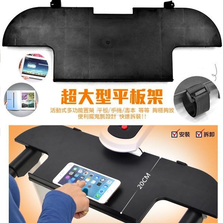M9 New 3 In 1 Household Mechanical Treadmill With LCD Display Low Noise Walking Machine Foldable Home Trainer Fitness Equipment