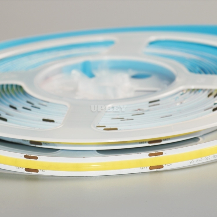 B2B New 2021 COB LED Strip Light 240 / 320 / 378 / 384 / 528 Leds/m RGB/W Custom Made Direct Factory