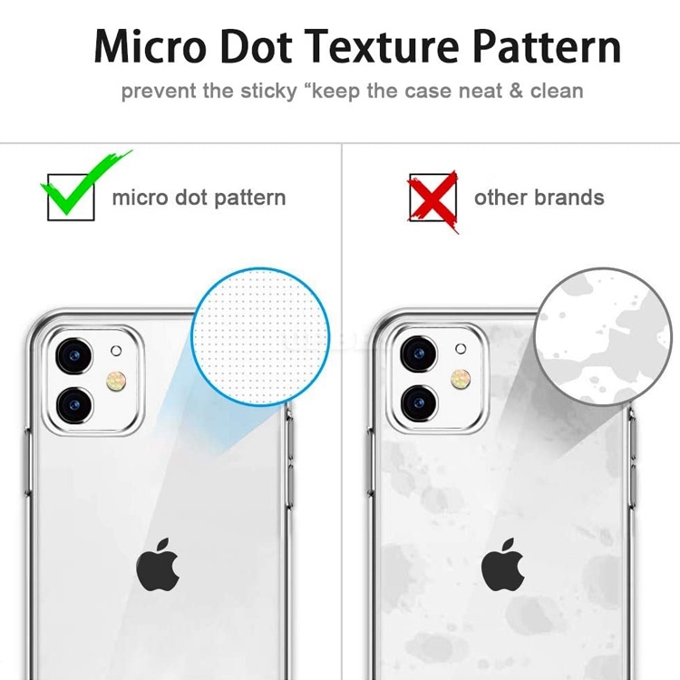 Ultra Thin Slim Cover for Apple iPhone Case TPU Protect Clear Front + Back for 13 / 12 / 11 / Pro Max / SE 2020 / X-XS / Max / XR / 7-8 / Plus / 6-6S 
