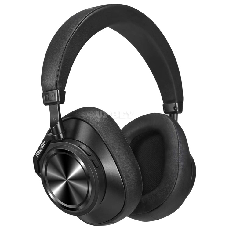 Bluedio T7 Plus Wireless Headphone Active Noise Cancelling User-defined Bluetooth Headphone SD Card Slot