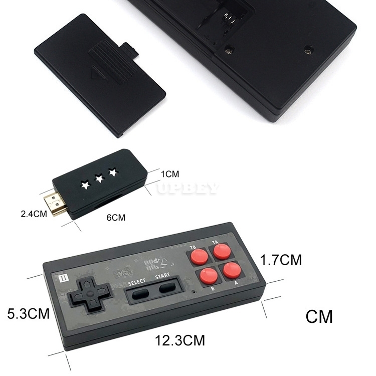 Y2 Plus HD Game Mini Console Built 621in1 Classic Games HDMI 4K Ultra HD TV Handheld Dual Payer Wireless Retro Videogame Connected