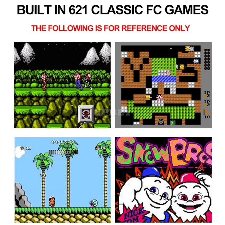 Y2 Plus HD Game Mini Console Built 621in1 Classic Games HDMI 4K Ultra HD TV Handheld Dual Payer Wireless Retro Videogame Connected