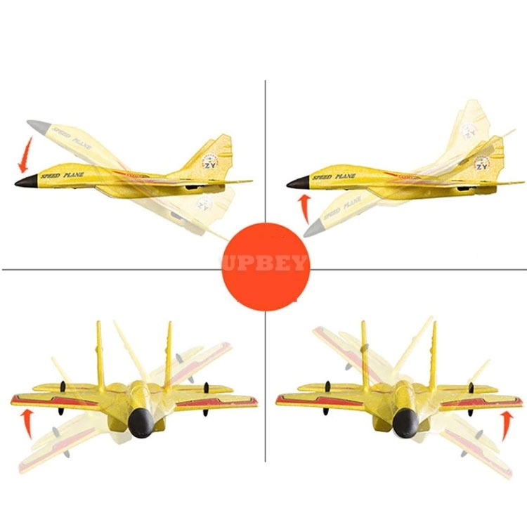 RC Electric Airplane MIG 530 Toys Drone Fly Aircraft + Remote Control Flying Distance 3D Gift Kids Fun