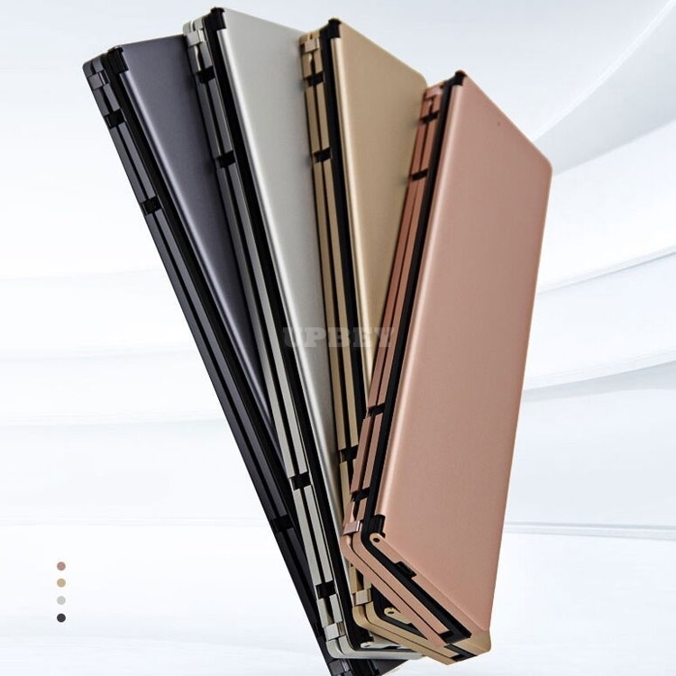Mini Bluetooth Folding Keyboard Three-System Smartphone Tablet Computer Aluminum Alloy Wireless tri-fold for IOS Android Windows
