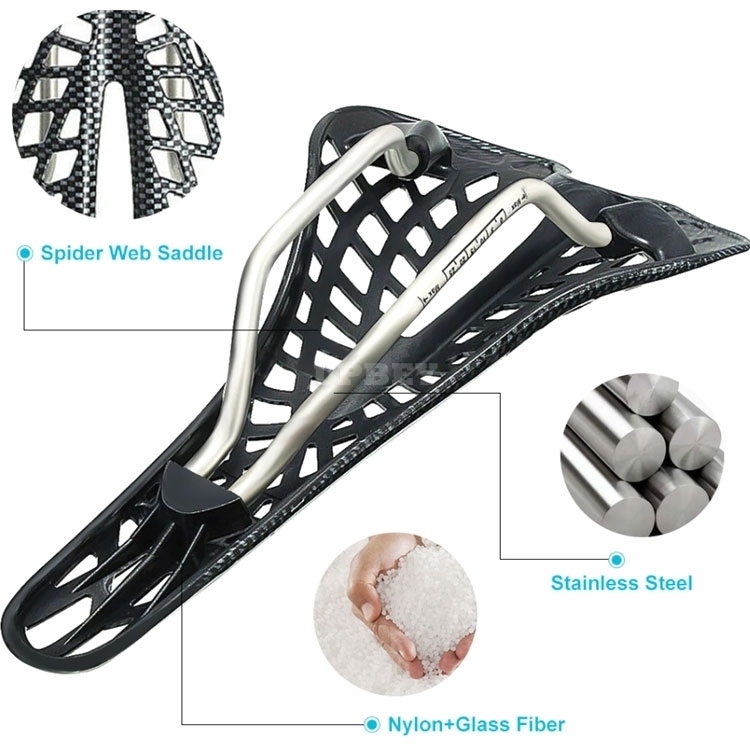 Carbon Seat Mountain Bike Road Bicycle Plastic Saddle Racing Riding Saddle Cycling Equipment Parts Fiber Hollow