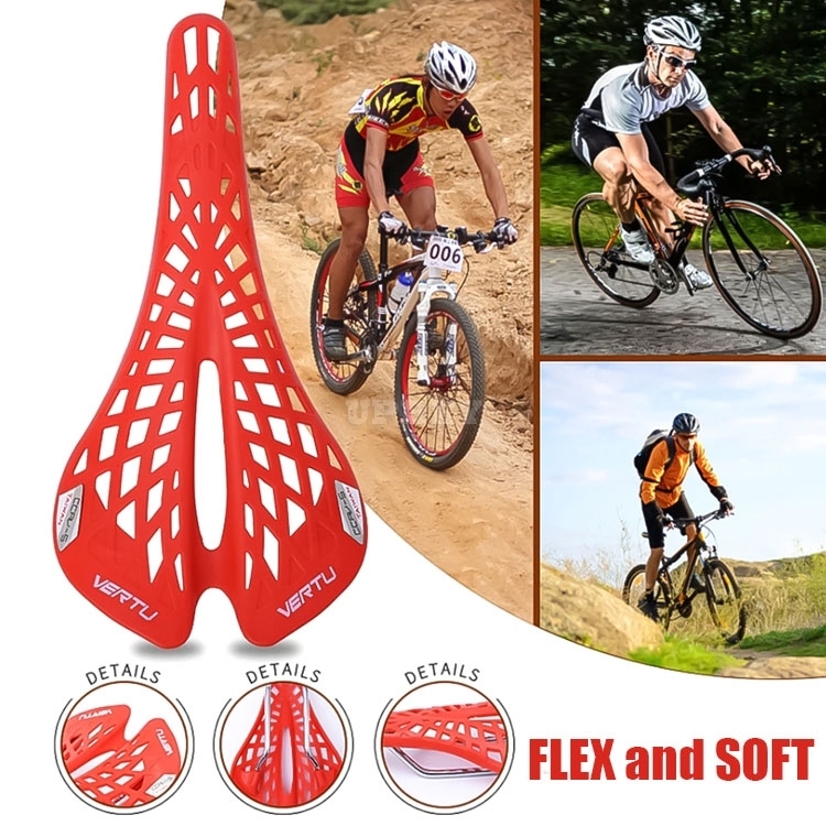 Carbon Seat Mountain Bike Road Bicycle Plastic Saddle Racing Riding Saddle Cycling Equipment Parts Fiber Hollow