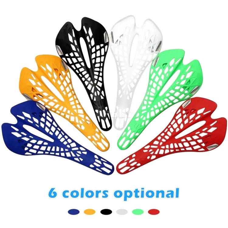 Carbon Seat Mountain Bike Road Bicycle Plastic Saddle Racing Riding Saddle Cycling Equipment Parts Fiber Hollow