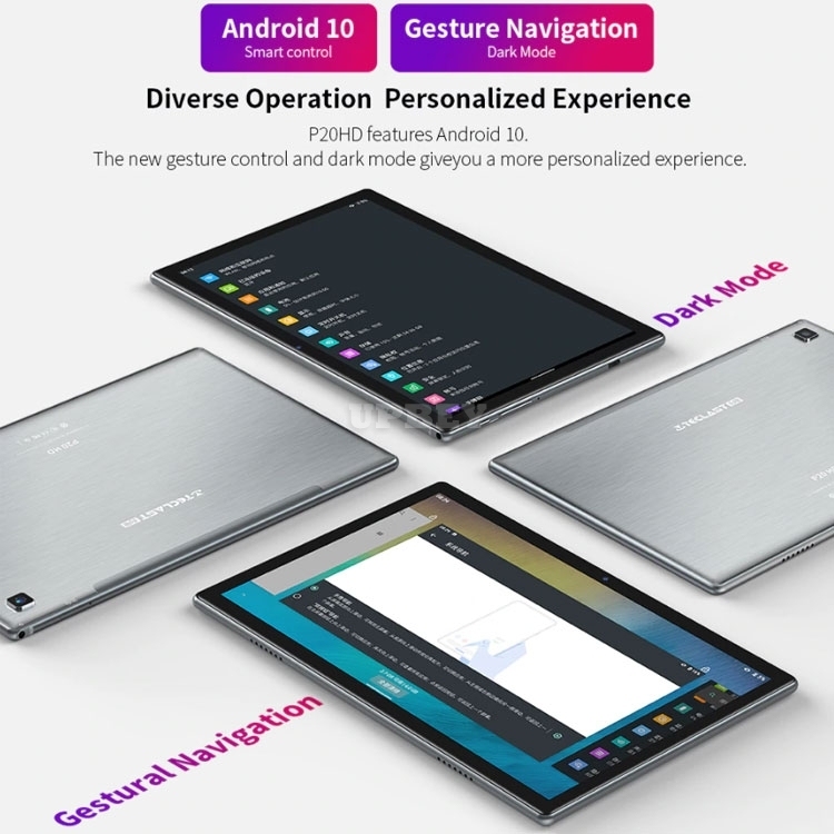 Teclast P20HD 10.1" Android 10 Tablet 1920x1200 SC9863A Octa Core 4GB RAM 64GB ROM 4G Network AI Speed-up PC Dual Wifi