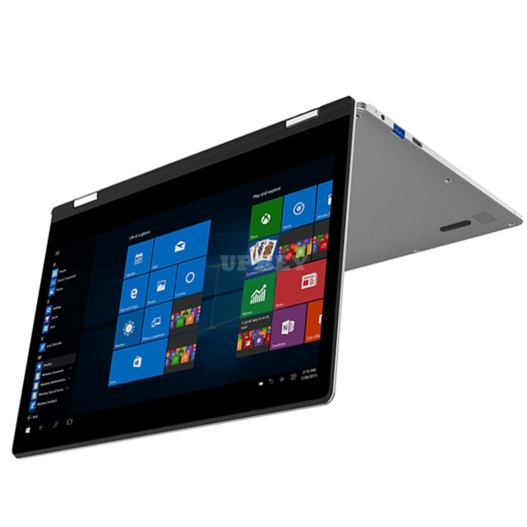 Foldable 360° Touch Screen Laptop 13.3 Inch Windows 10, Intel Celeron Processor, 4GB, 64GB SSD, Notebook for Student Business with Camera