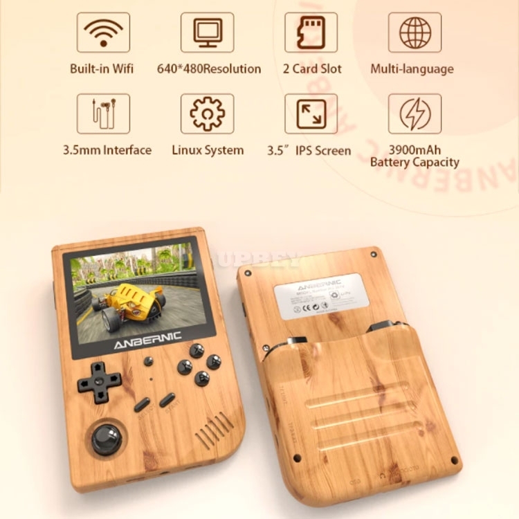 ANBERNIC New RG351V Retro Games RK3326 Open Source 3.5 INCH 640*480 Handheld Game Console Emulator For PS1 DC GBA PSP MD NeoGeo