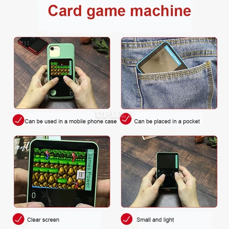 Ultra Thin RS-60/K10 Portable Handheld Game Console Built-in 500 Classic 8 Bit Games Retro Video 2.4 Inch Screen Retrogames