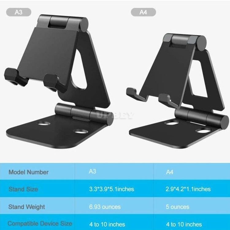 Universal Desktop Holder Tablet Stand For iPad 9.7 10.2 10.5 11 Mini inch Rotation Aluminium Tablet Stand secure For Samsung Xiaomi iPhone