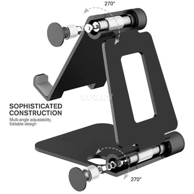 Universal Desktop Holder Tablet Stand For iPad 9.7 10.2 10.5 11 Mini inch Rotation Aluminium Tablet Stand secure For Samsung Xiaomi iPhone