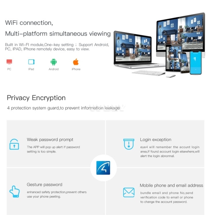 VStarcam CS55 IP66 Waterproof Outdoor Wireless Camera Motion Smoke Humanoid Departure Detection Wifi Record TF Cloud Night Vision Security CCTV IP