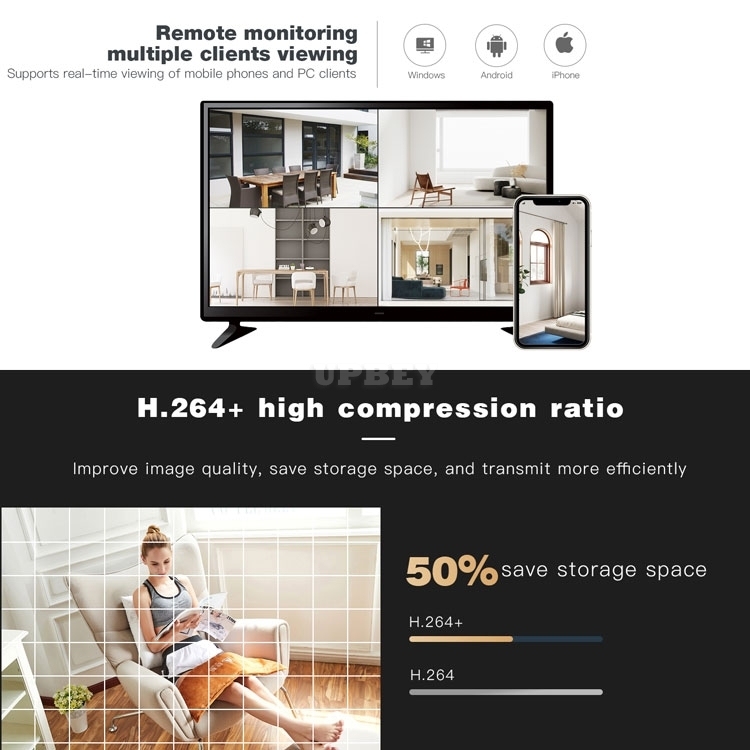 VStarcam AF81 IP Wireless Camera AI Face Recognition Motion Smoke Alarm Humanoid Crying Baby Detection Wifi Indoor Cloud Night Vision Security CCTV