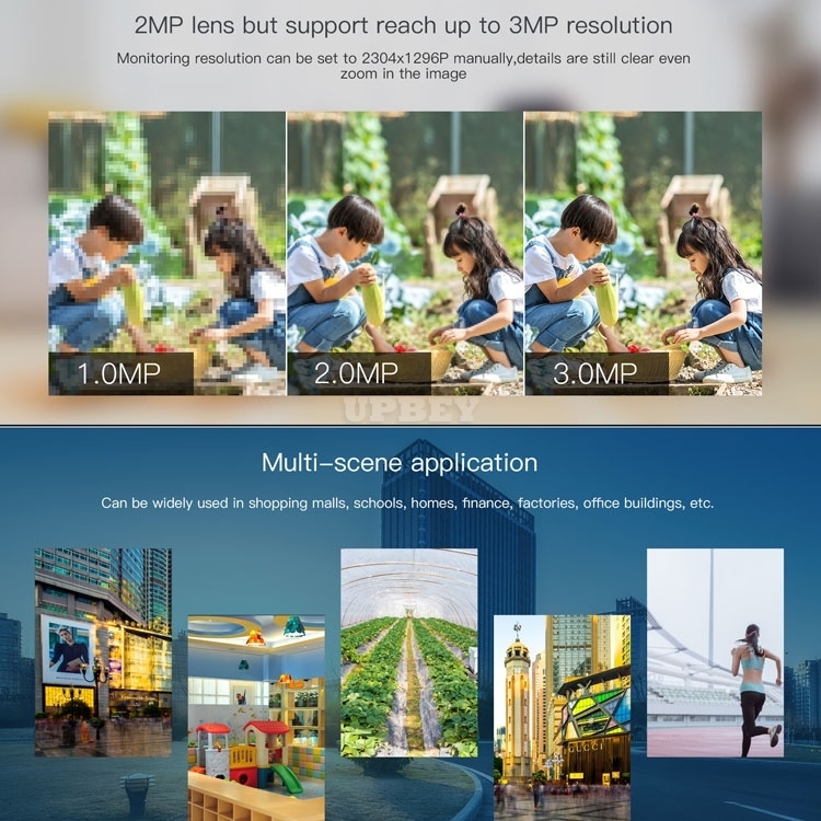 VStarcam CS55 IP66 Waterproof Outdoor Wireless Camera Motion Smoke Humanoid Departure Detection Wifi Record TF Cloud Night Vision Security CCTV IP