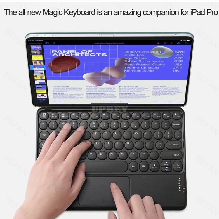 Kit Cover + Magnetic Keyboard For iPad Pro 11 2020 12.9 2018 Air 4 10.9 Bluetooth Touchpad Case Many Colors Work Student Holder Magic Travel