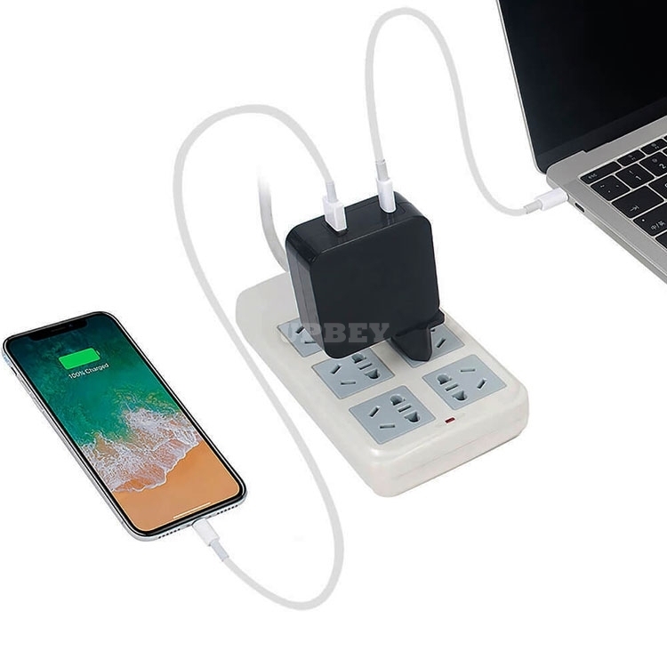 60W Universal Fast Charger PD Poer Delivery USB Type-C with 15 Plugs Adapter Cable DC for Laptop Smartphone for To shiba Lenovo Com paq Acer Dell HP A