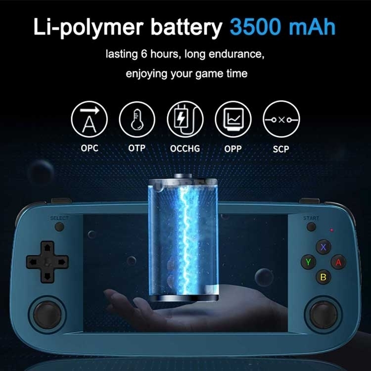 ANBERNIC New RG503 Game Console Handheld Retrogames OLED Wifi 64Bit HDMI Output 4.95 inch Display HD