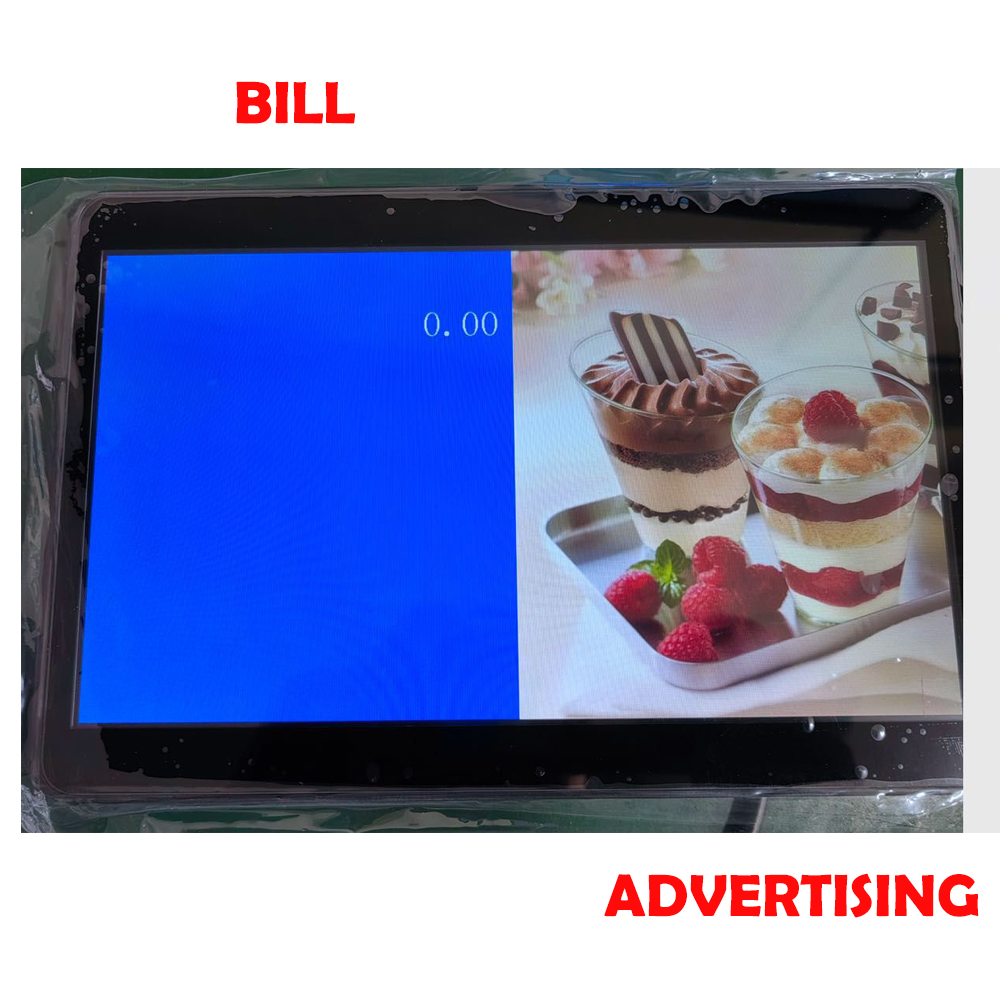 10.1" Inch USB POS Data System Digital Display Bulid-in 6000mAh Li Battery IPS Screen Lcd Advertising Player Module for Pharmacy Shop Supermarket Stor