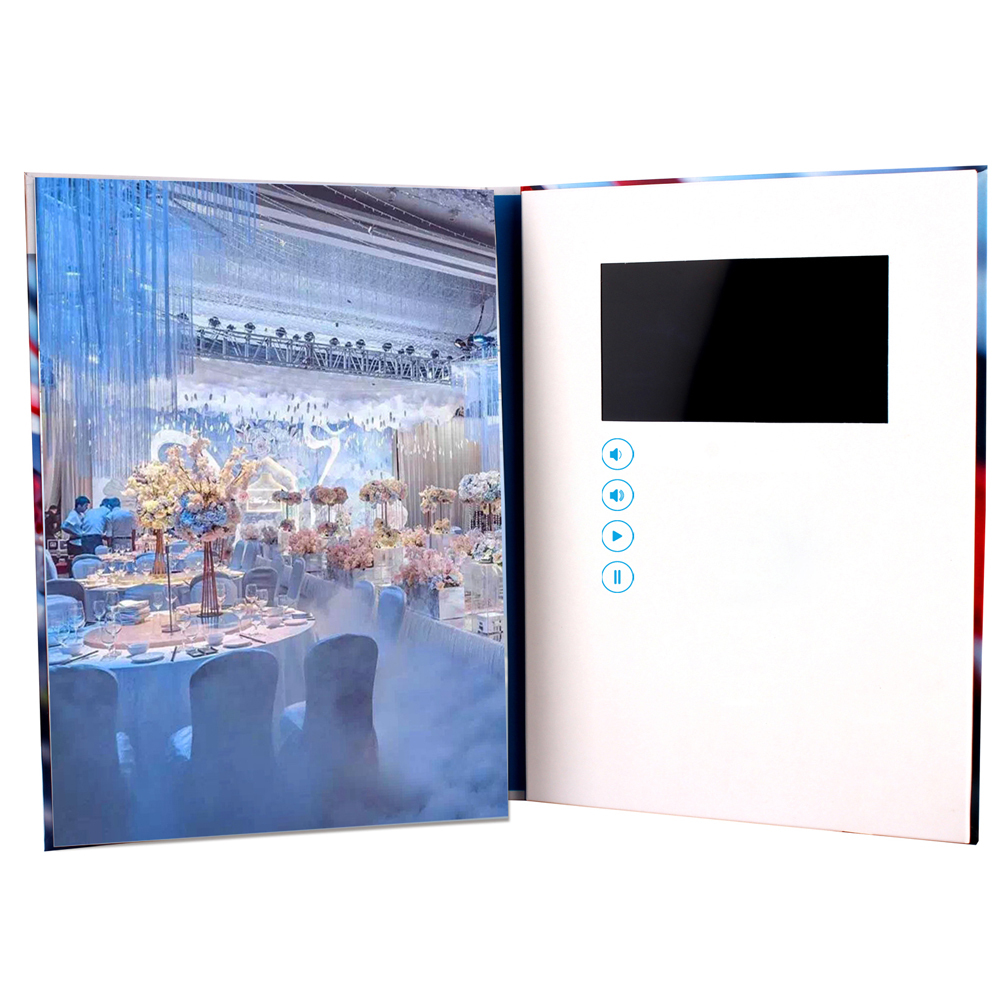 4.3-Inch Custom LCD Video Brochure Digital Signage Display for Events Real Estate Education Product Launch and Marketing from China Factory