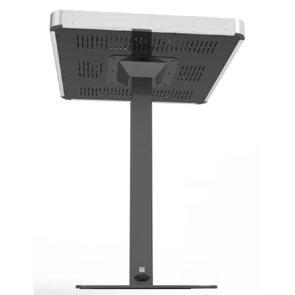 21.5 Inch Smart Touch Screen Coffee Table with Dual Wireless Charger and Multi-Functional Touch Display