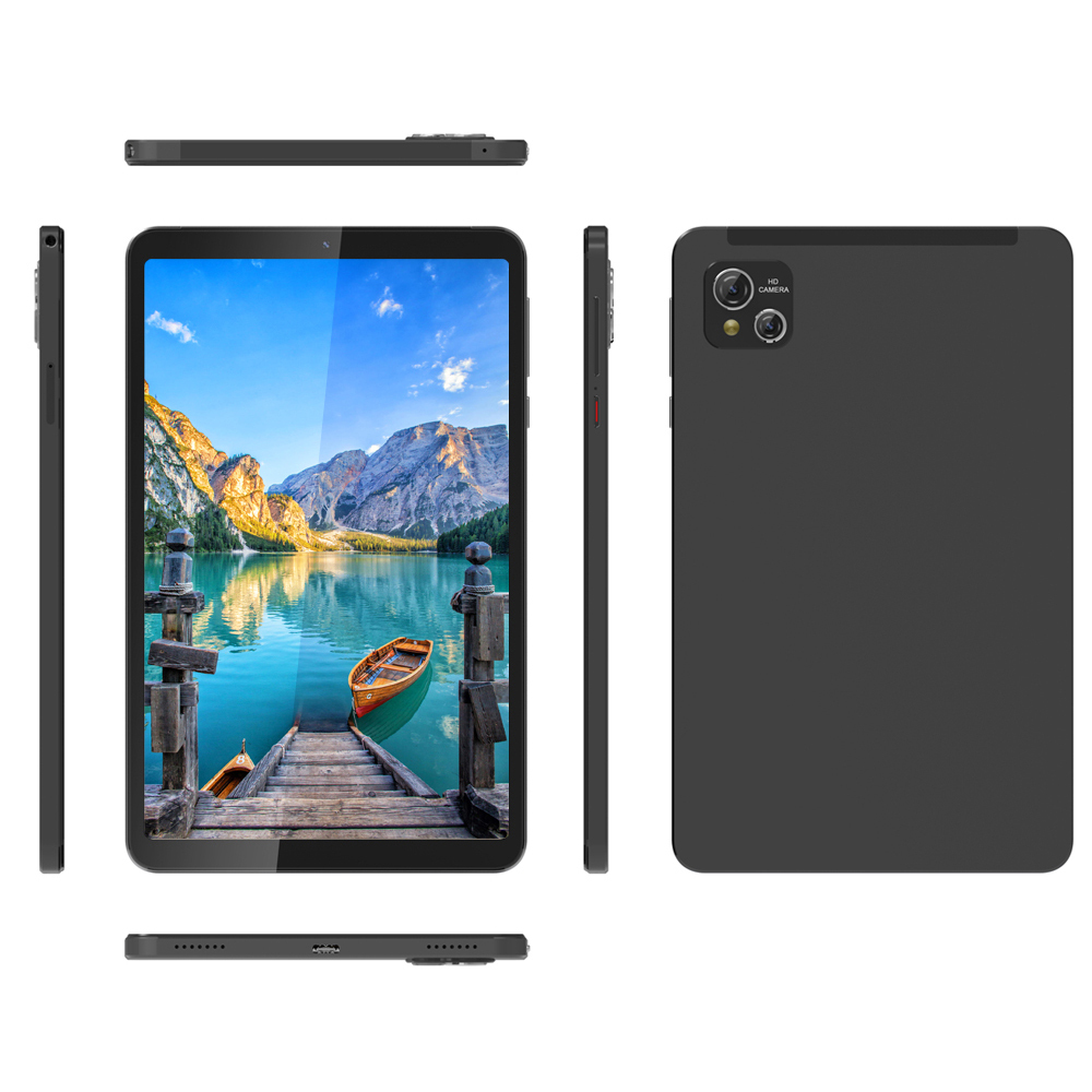 8.4" Black New Tablet Desktop WiFi 5G Display LCD Touch Android PC With Slot Sim 4G for Gaming WiFi Cheap Kids Education Camera