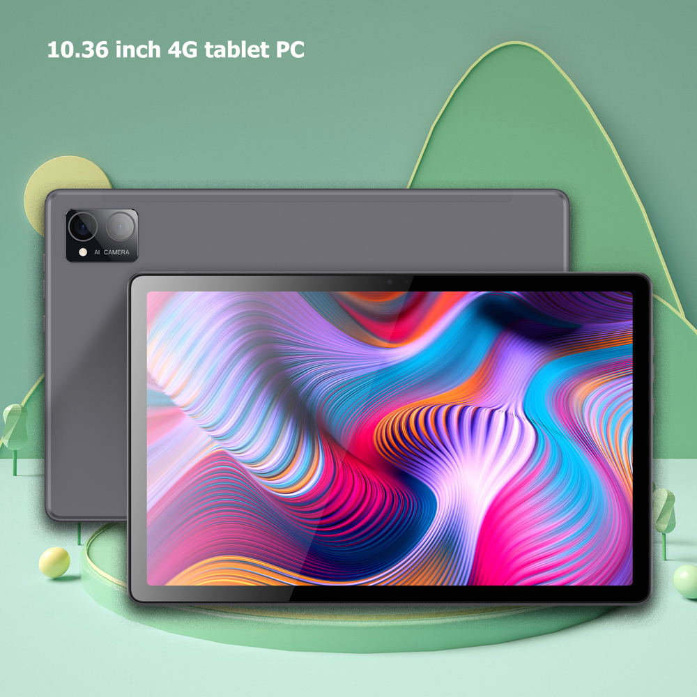 10.36" Blue New Tablet Desktop WiFi 5G Display LCD Touch Android PC With Slot Sim 4G for Gaming WiFi Cheap Kids Education Camera