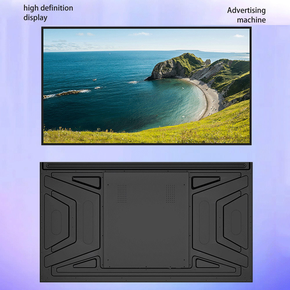 49” Display LCD Screen Ultra-Thin Wall-Mounted Digital Signage Android WiFi HDMI USB for Retail, Restaurants, Hotels, Hospitals Office