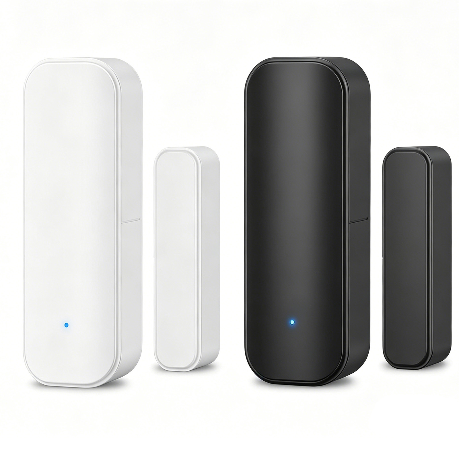 Tuya Smart WiFi Battery-Powered Security Device, Wireless Smart Home Security Sensor – White